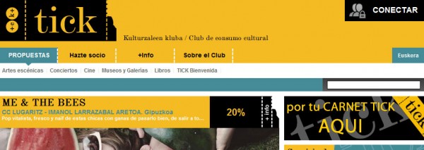 SEIC crea el portal del Club de Consumo Cultural de Euskadi, KulturTICK y un completo backoffice con aplicativo de gestión de socios